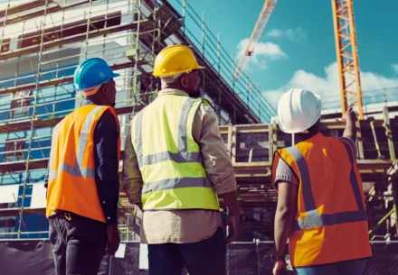 Three construction worker.