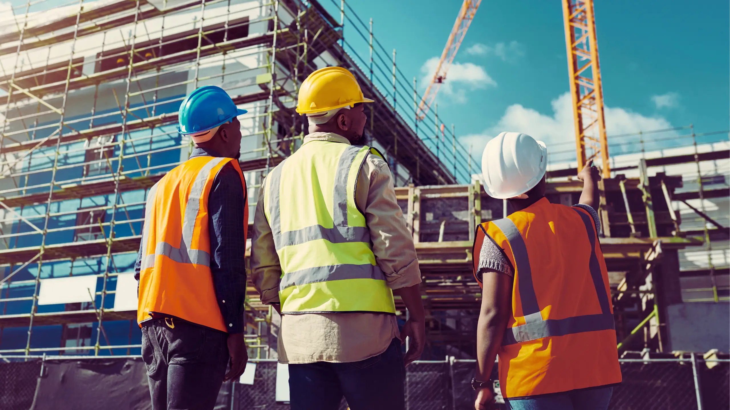 Legal Rights on Construction Sites 1 Three construction worker.