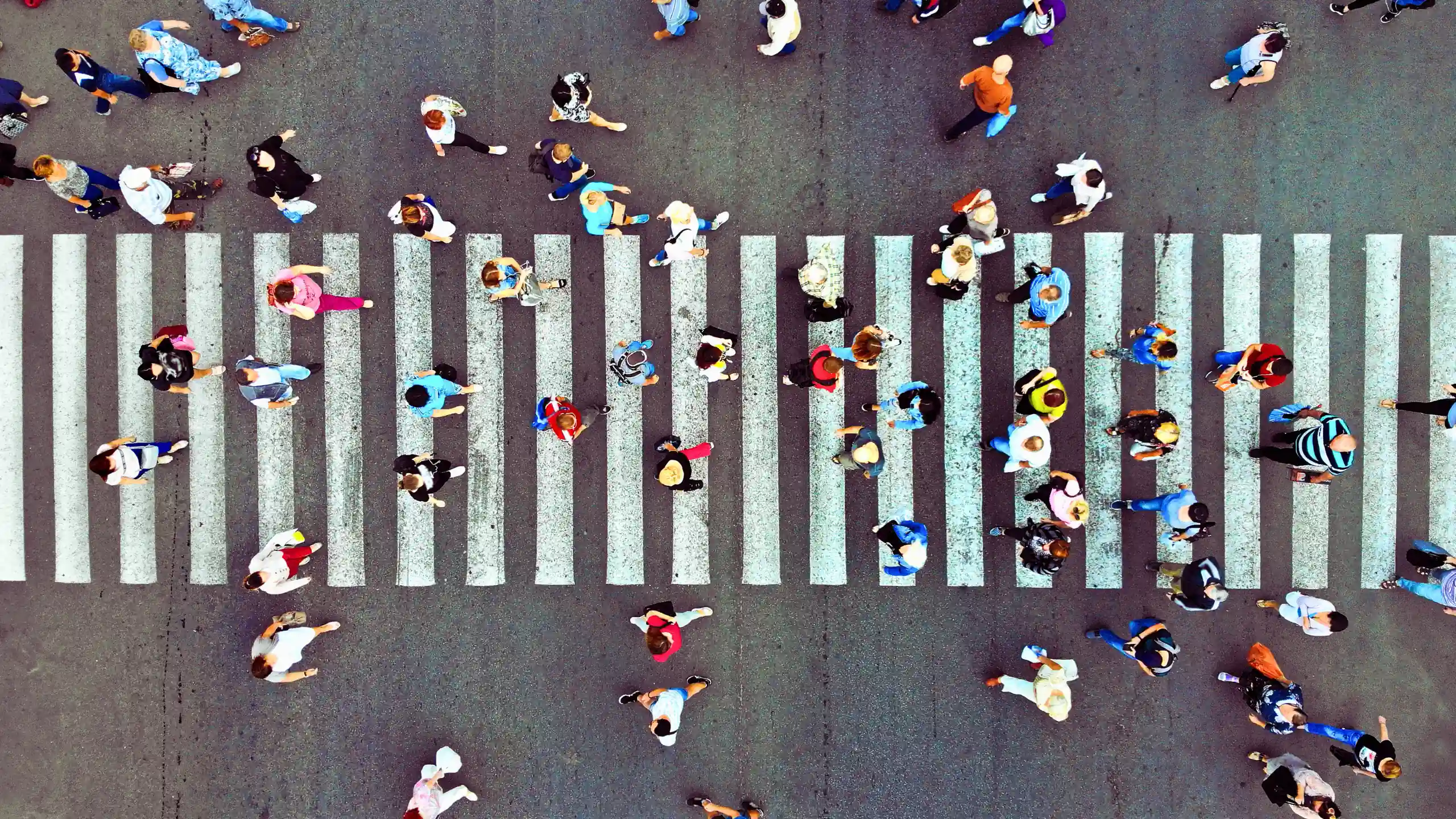 Understanding Your Rights as a Pedestrian in New York 1 Pedestrians walking on the street.